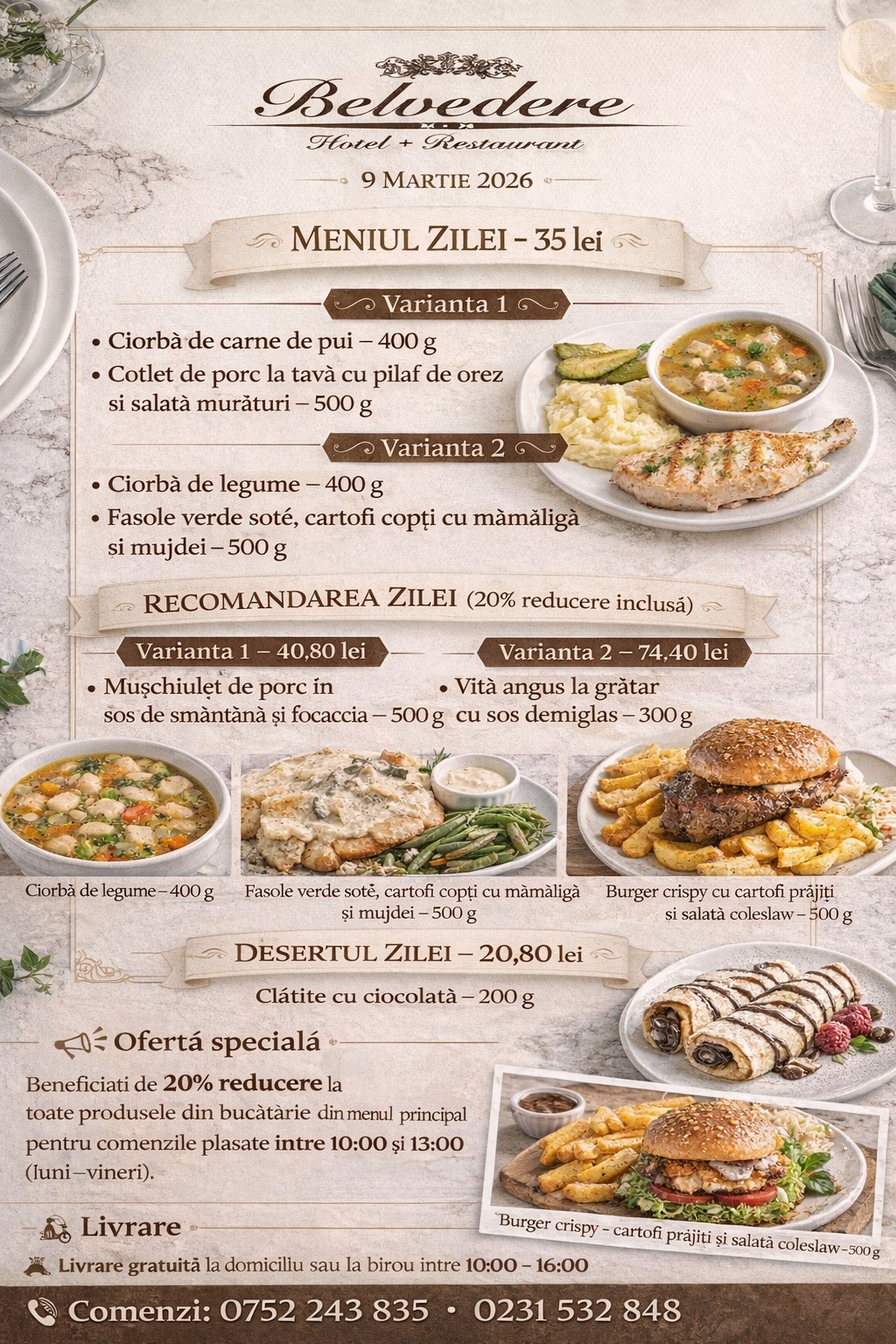 Meniul Zilei Botosani